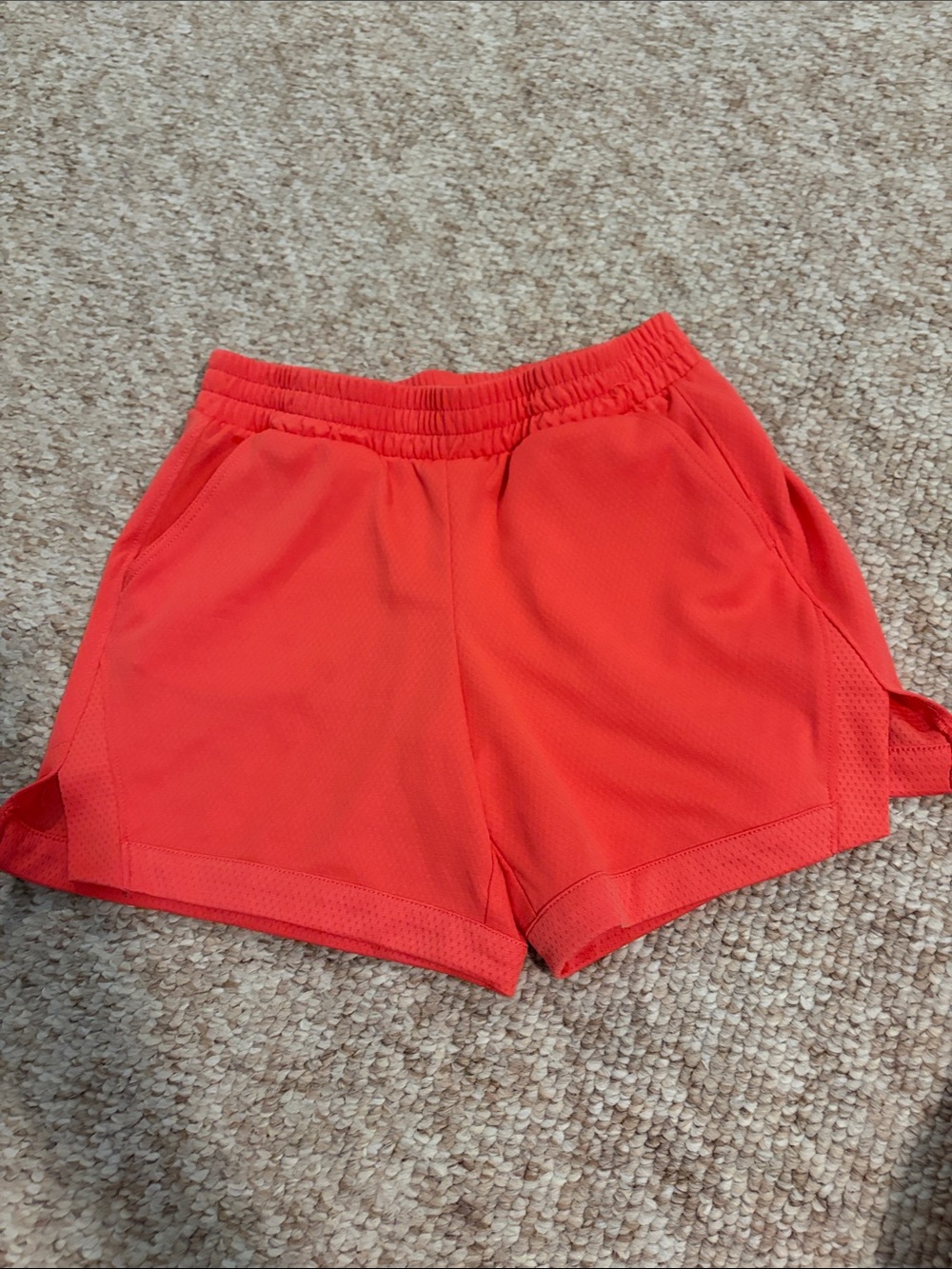 4/$12 Girl’s Coral Athletic Shorts - Lightweight Activewear size M